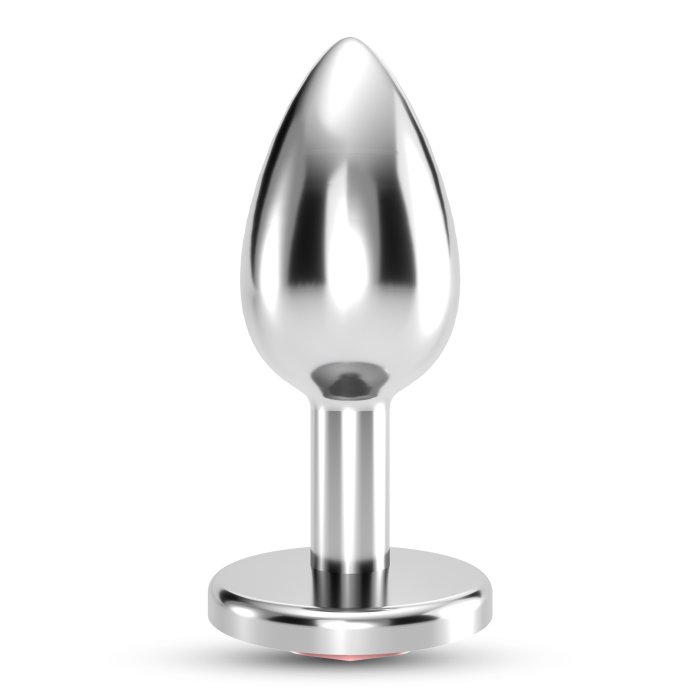 Plug Anal Metal Red Shape Bijou, Small - detaliu design