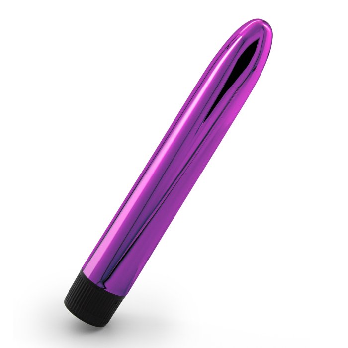Vibrator Crushious »Classic Vibe« 17,5 cm - Violet - culoare si material