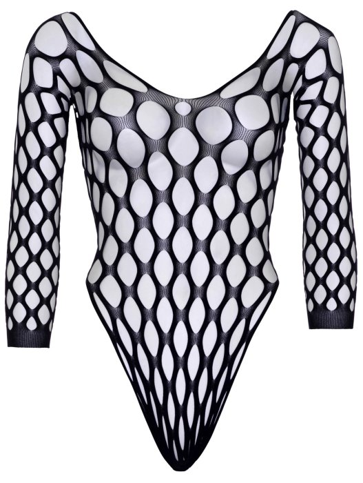 Body Plasa Negru Leg Avenue, Luxury# - dimensiuni complete