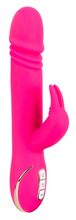 Vibrator Punctul G Vibe Couture »Rabbit Skater« 23 cm - Roz - dimensiuni complete