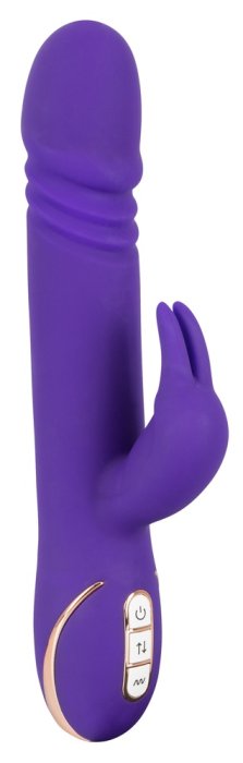 Vibrator Punctul G Vibe Couture »Rabbit Skater« 23 cm - Violet - culoare si material