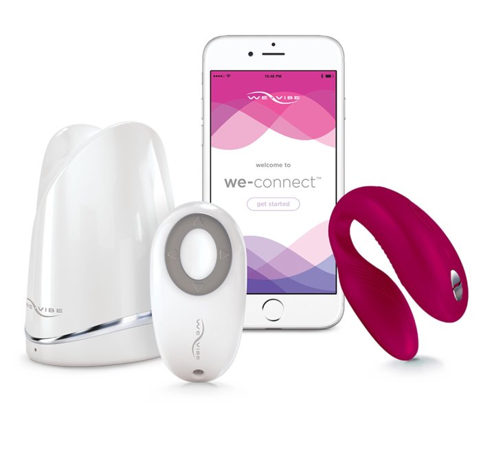 WE-VIBE Sync Fuchsia - vedere frontala