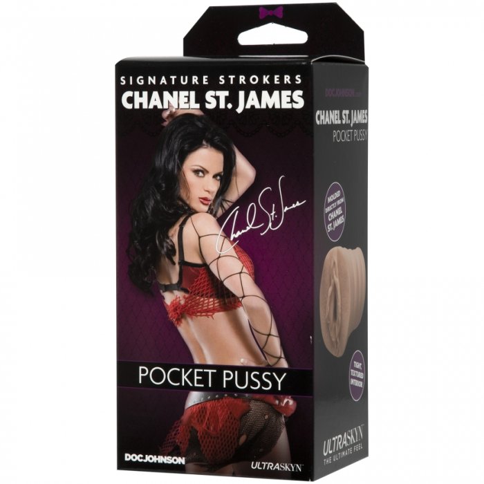 Masturbator Doc Johnson "Pocket Pussy" 15 cm - Natural - culoare si material