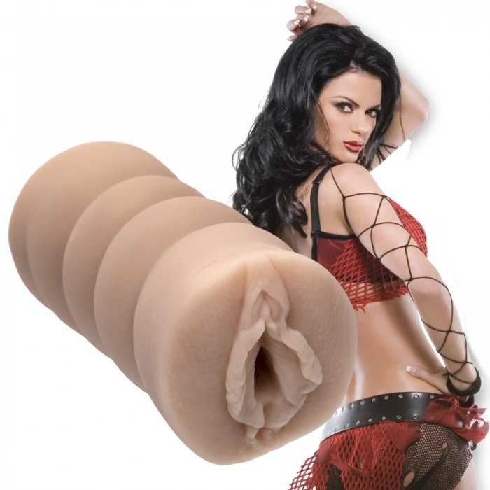Masturbator Doc Johnson "Pocket Pussy" 15 cm - Natural - vedere frontala