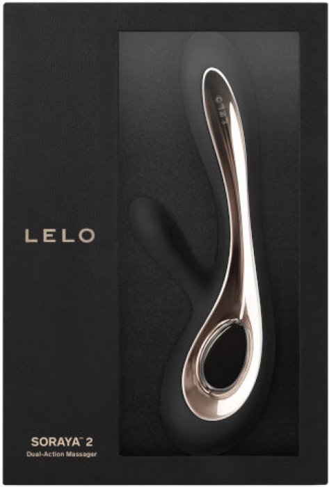 LELO Soraya 2 Black, Vibrator Negru, Punctul G - detaliu design