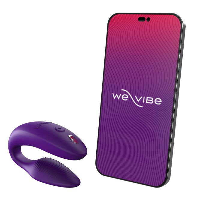 Vibrator We-Vibe »Sync 2« 7,5 cm - Violet - detaliu design