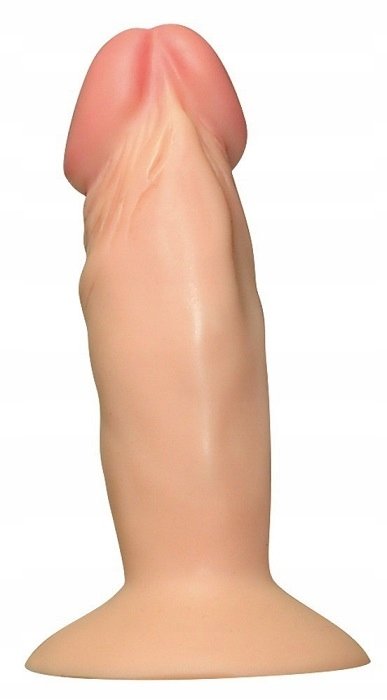 Penis Dildo Realistic Black & White - detaliu finisaj