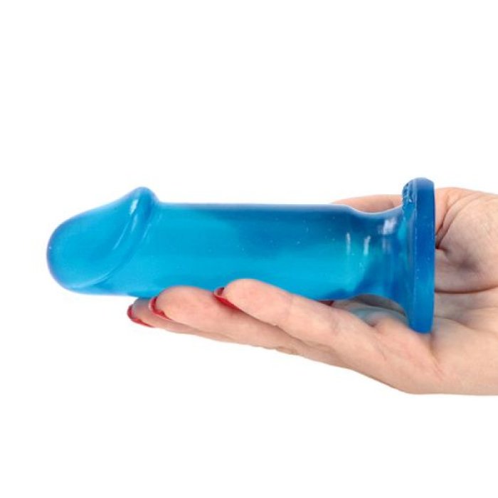 Butt Plug Anal Toyz4Lovers "Gino" 13 cm - Albastru - detaliu finisaj