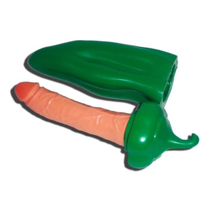 Dildo Diverty Sex "Green Pepper" - Verde - culoare si material