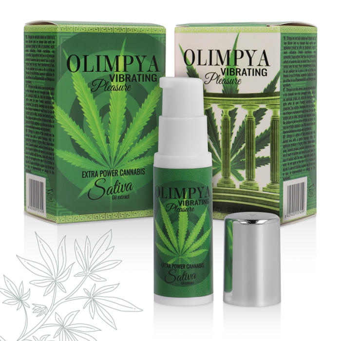 Stimulent Sexual Puternic, Spray Ulei Canabis Sativa, Olimpya Vibrating Pleasure Oil, 6 ml - dimensiuni complete