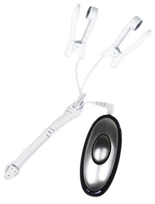 Cleme stimulare pentru sfarcuri, E-stim Electro Play Nipple Camps - culoare si material