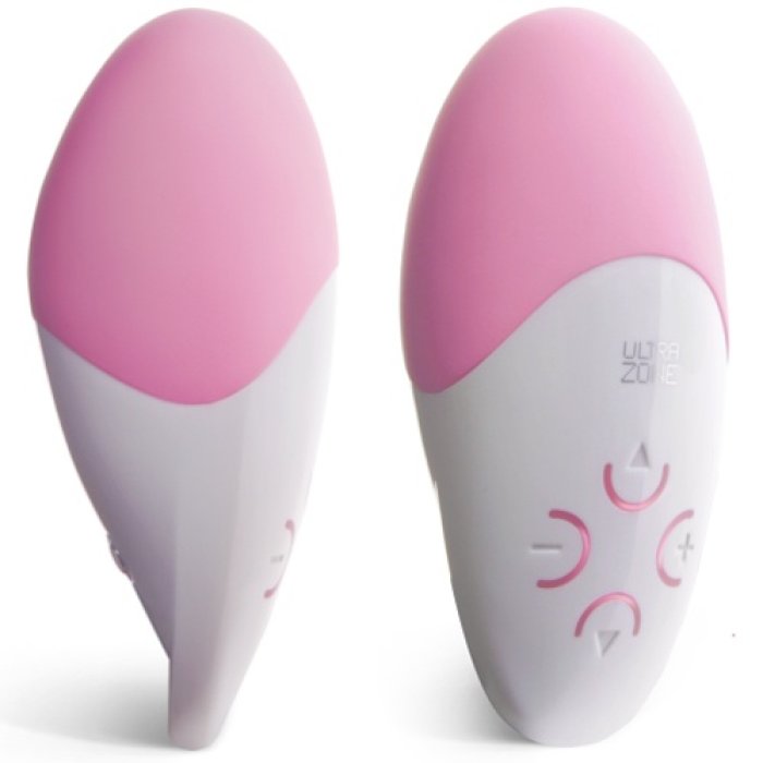Vibrator Ultrazone Touch UP Pink Reincarcabil USB - vedere frontala