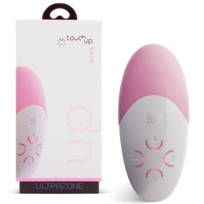 Vibrator Ultrazone Touch UP Pink Reincarcabil USB - detaliu design