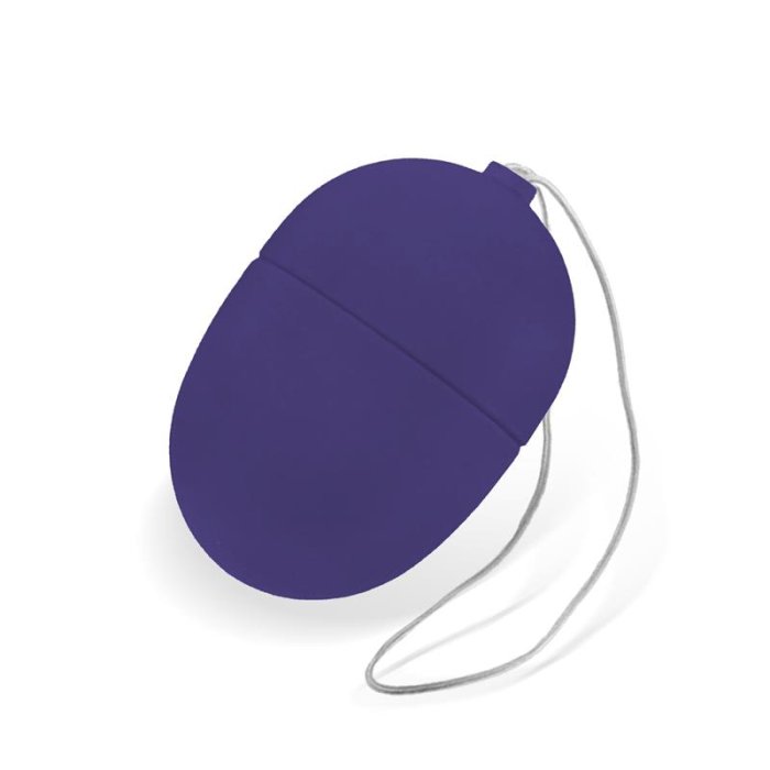Ou Vibrator Medium MOOVE "Remote Egg Vibrator" 6 cm - Violet - dimensiuni complete