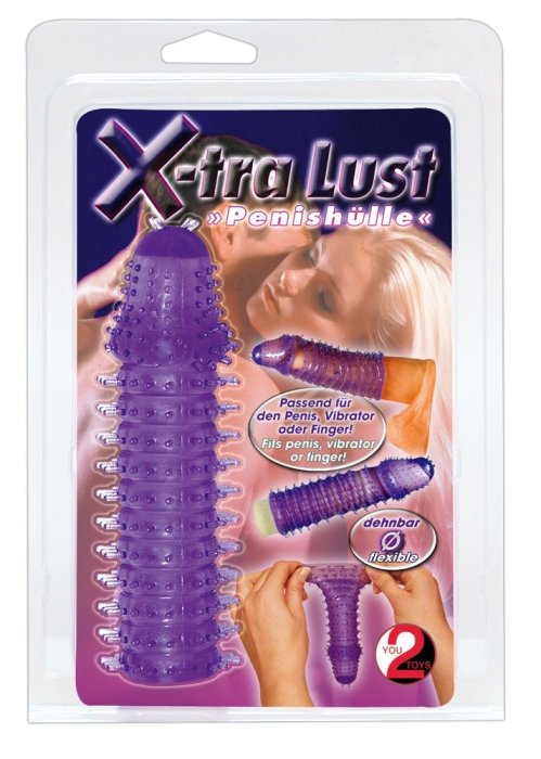 Manson Penis You2Toys "X-tra Lust" 14,5 cm - Violet