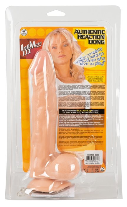 Vibrator NMC »Authentic Vibrator« 22 cm - Natural