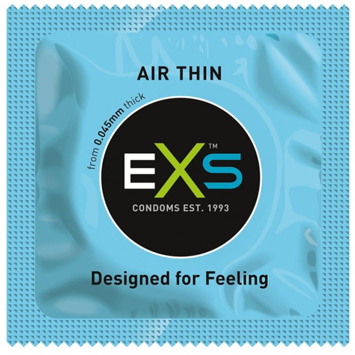 Prezervative EXS Air Thin, 3 buc - detaliu design