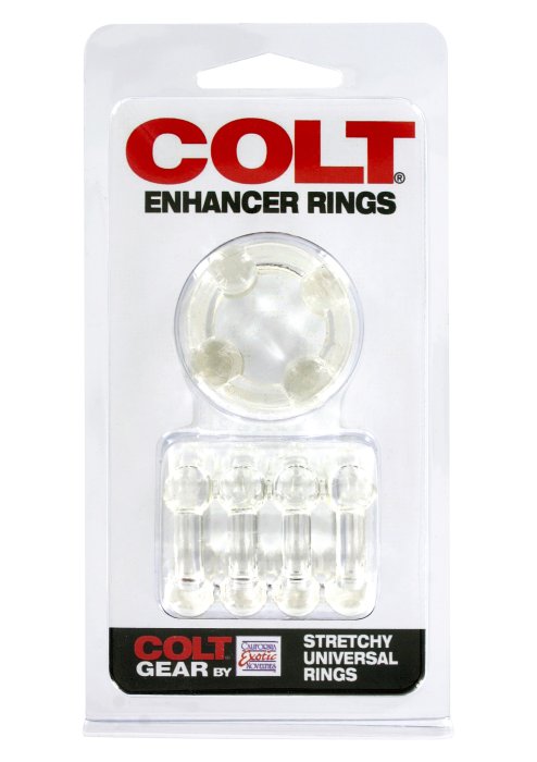 Set inele manson penis - COLT Enhancer Rings - vedere frontala