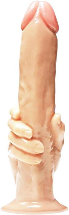 Dildo Iconbrands "Grip Cock-In- Hand"  32 cm - Natural##