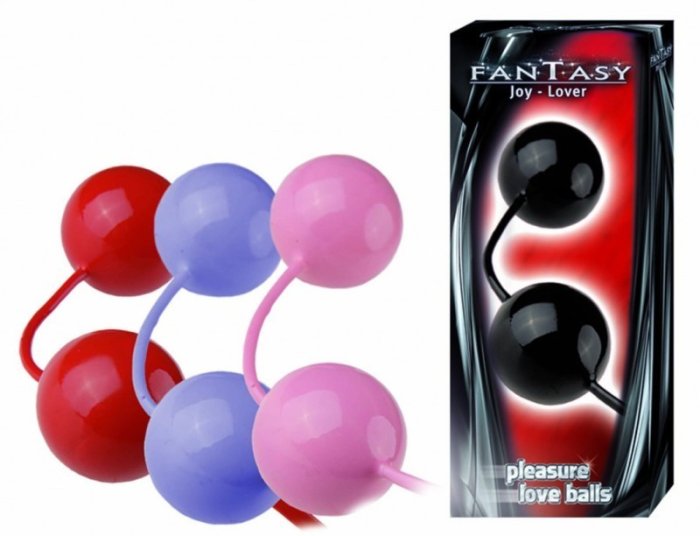 Bile Vaginale Kegel Fantasy "Latex Fantasy" 21 cm - Negru##