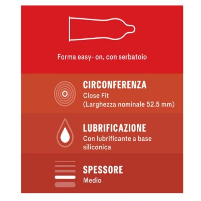 Prezervative Durex Love, 12 Buc. - dimensiuni complete