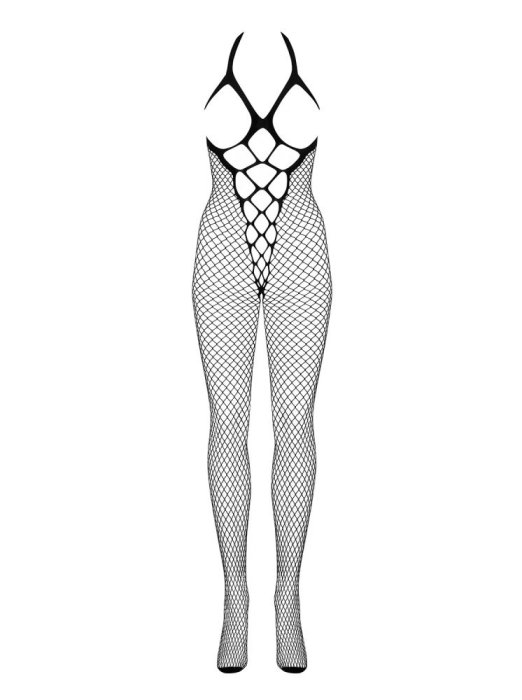 Catsuit Plasa Obsessive N106 - Negru