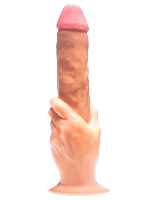 Dildo Iconbrands "Grip Cock-In- Hand"  32 cm - Natural##