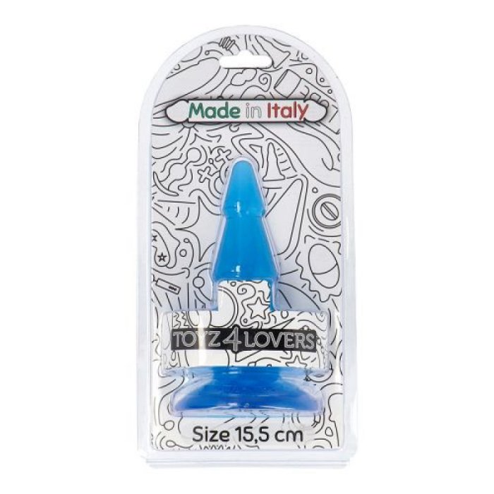 Butt Plug Toyz4Lovers "Pino" 15,5 cm - Albastru##