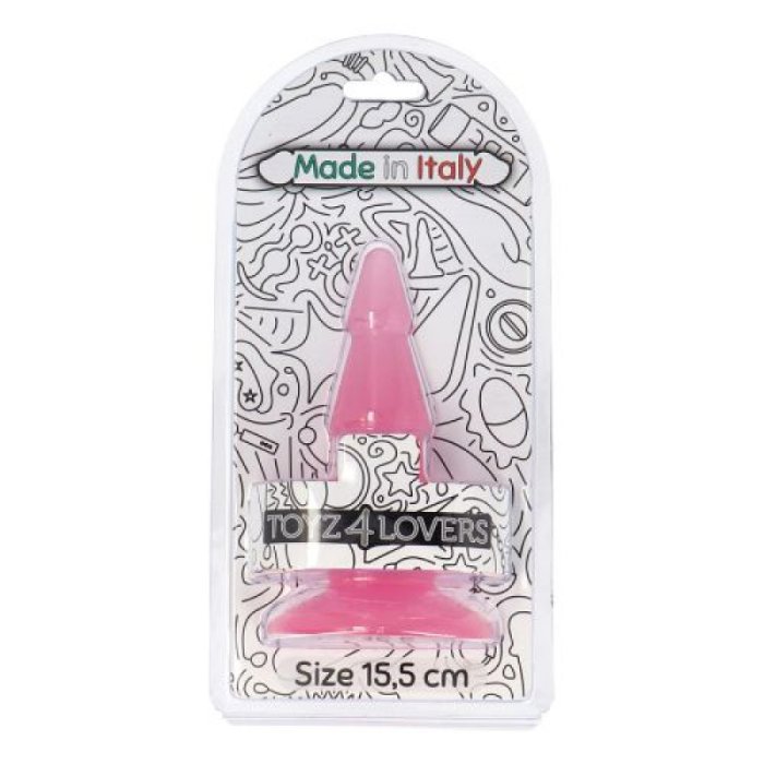 Butt Plug Toyz4Lovers "Pino" 15,5 cm - Roz##