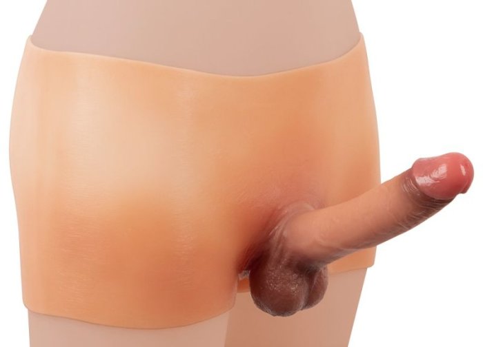 Dildo Realistic cu Pantaloni You2Toys 23,6 cm - Natural##