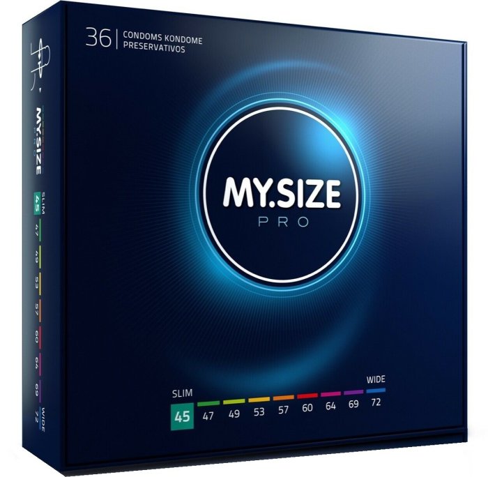 Prezervative Premium My Size "MY SIZE PRO" 45 mm - 36 Bucati