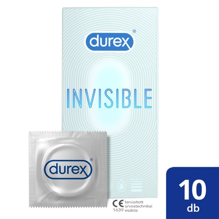 Prezervative Durex Extra Sensitive 10 bucati - detaliu design