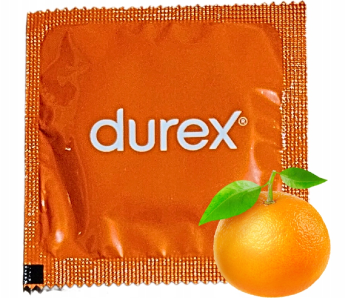 Prezervative cu Arome de Fructe Durex "Tropical Mix Pleasure Fruits" 6 Bucati##