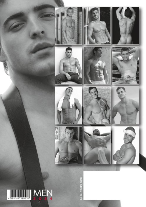 Calendar Sexy 2024 "Barbati Nud"##