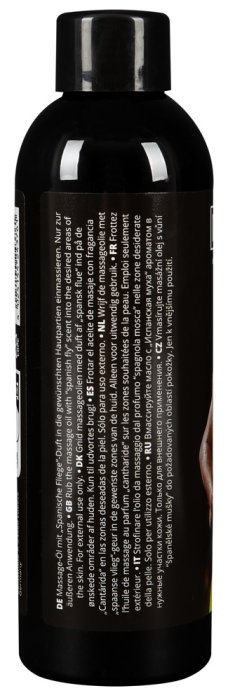 Ulei Masaj Magoon "Spanish Fly" 200 ml - detaliu design