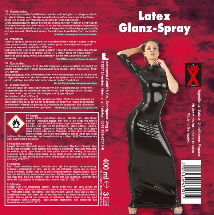 Spray Latex 400 ml - dimensiuni complete