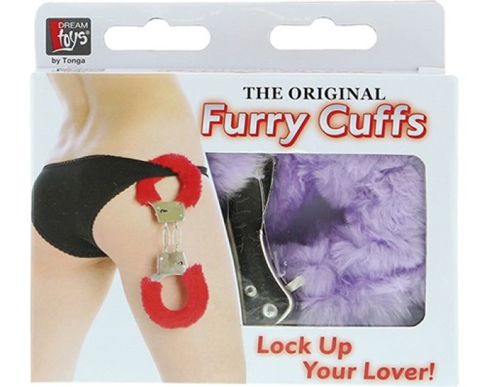 Catuse Plus Dream Toys "Furry Cuffs" Violet##