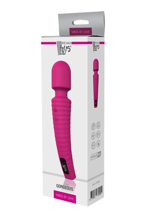Aparat de masaj Dream Toys »Gorgeous Magenta« 19 cm -  Roz