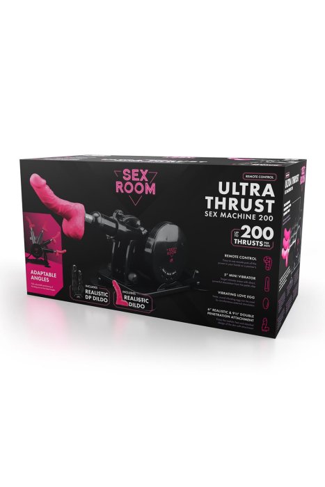 Masina de Sex Portabila »Ultra Thrust 200« Neagra