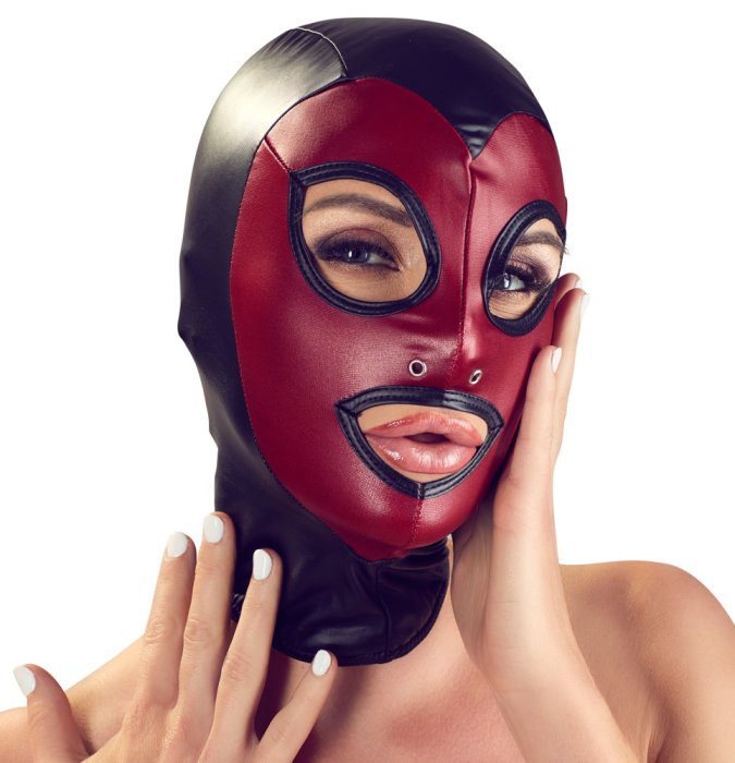 Cagula Bad Kitty"Head Mask" - detaliu finisaj