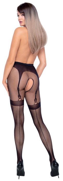 Dres Decupat intre Picioare Cottelli Collection - Negru