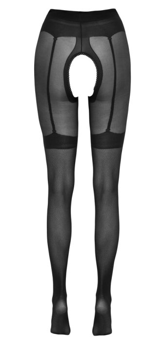 Dres Decupat Cottelli Collection - Negru
