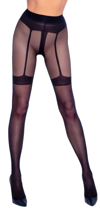 Dres Decupat Cottelli Collection - Negru