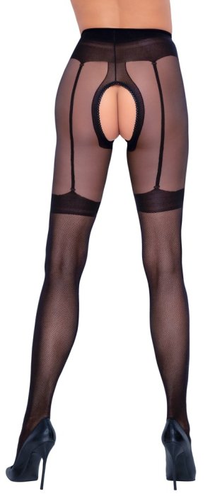 Dres Decupat Cottelli Collection - Negru
