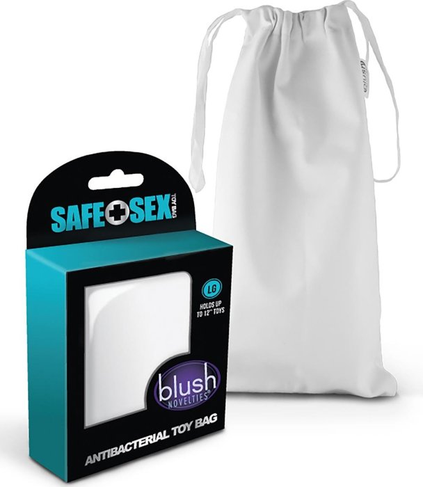 Husa Jucarii Sexuale Blush »Antibacterial Toy Bag« 31 cm - Alb