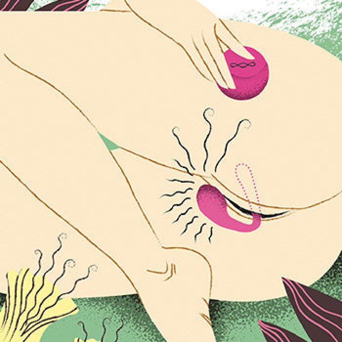 Vibrator Cupluri LELO "Tiani 3" 7,8 cm -  Roz - detaliu ambalaj
