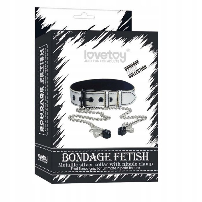 Set Bondage Lovetoy Argintiu