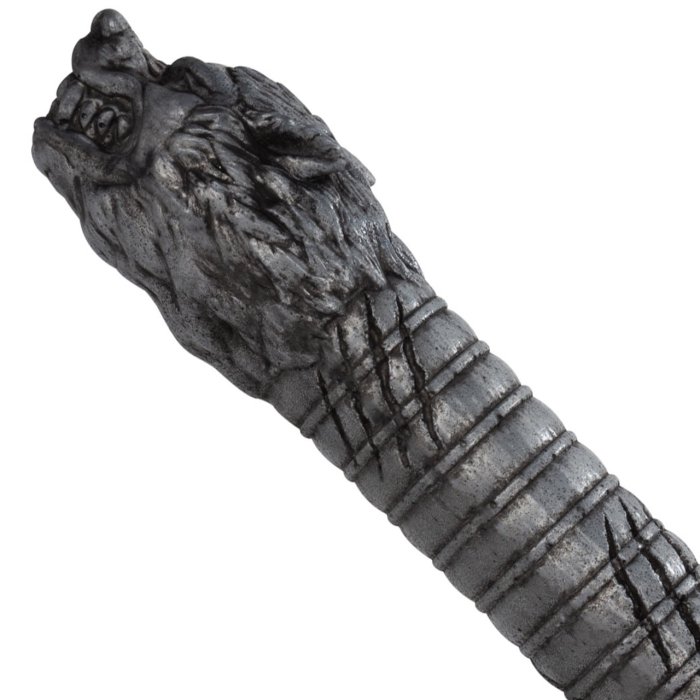 Dildo Blush "The Realm Rougarou Lock On Werewolf Lycan" 29,8 cm - Argintiu##