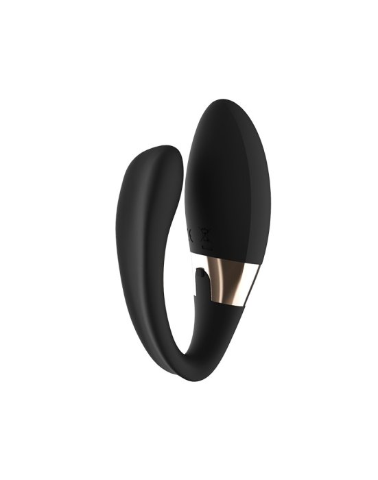 LELO - Tiani Duo - Couple Vibrator with Remote Control - Black - vedere laterala