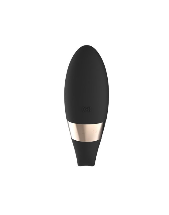 LELO - Tiani Duo - Couple Vibrator with Remote Control - Black - dimensiuni complete